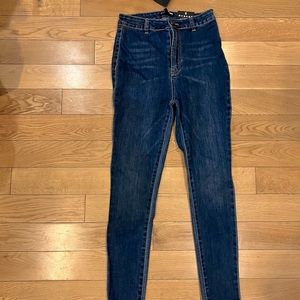 Fashion Nova high waisted no pocket skinny Jeans